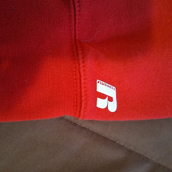 Alabama Crimson Tide Russell Athletics Hooded Sweatshirt Size M - Picture 6 of 6